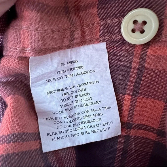 Grayers Men’s Plaid Short Sleeve Cotton Shirt Size XL - Picture 8 of 8